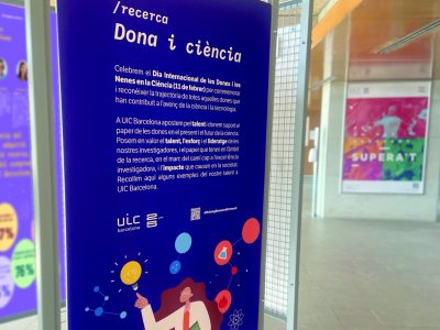 Exposició "Dona i ciència" de UIC Barcelona