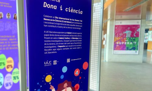 Exposició "Dona i ciència" de UIC Barcelona